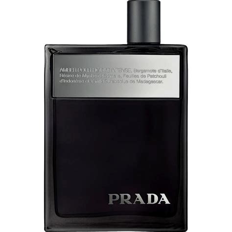 prada amber intense review|prada l'homme intense fragrantica.